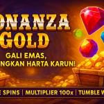 Bonanza Gold adalah game slot yang memadukan tema tambang emas yang seru