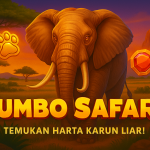 Jumbo Safari menghadirkan pengalaman bermain slot yang tidak hanya menghibur tapi juga menjanjikan hadiah menarik. Kombinasi antara tema safari Afrika